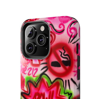 "in the 212" airbrush iPhone case