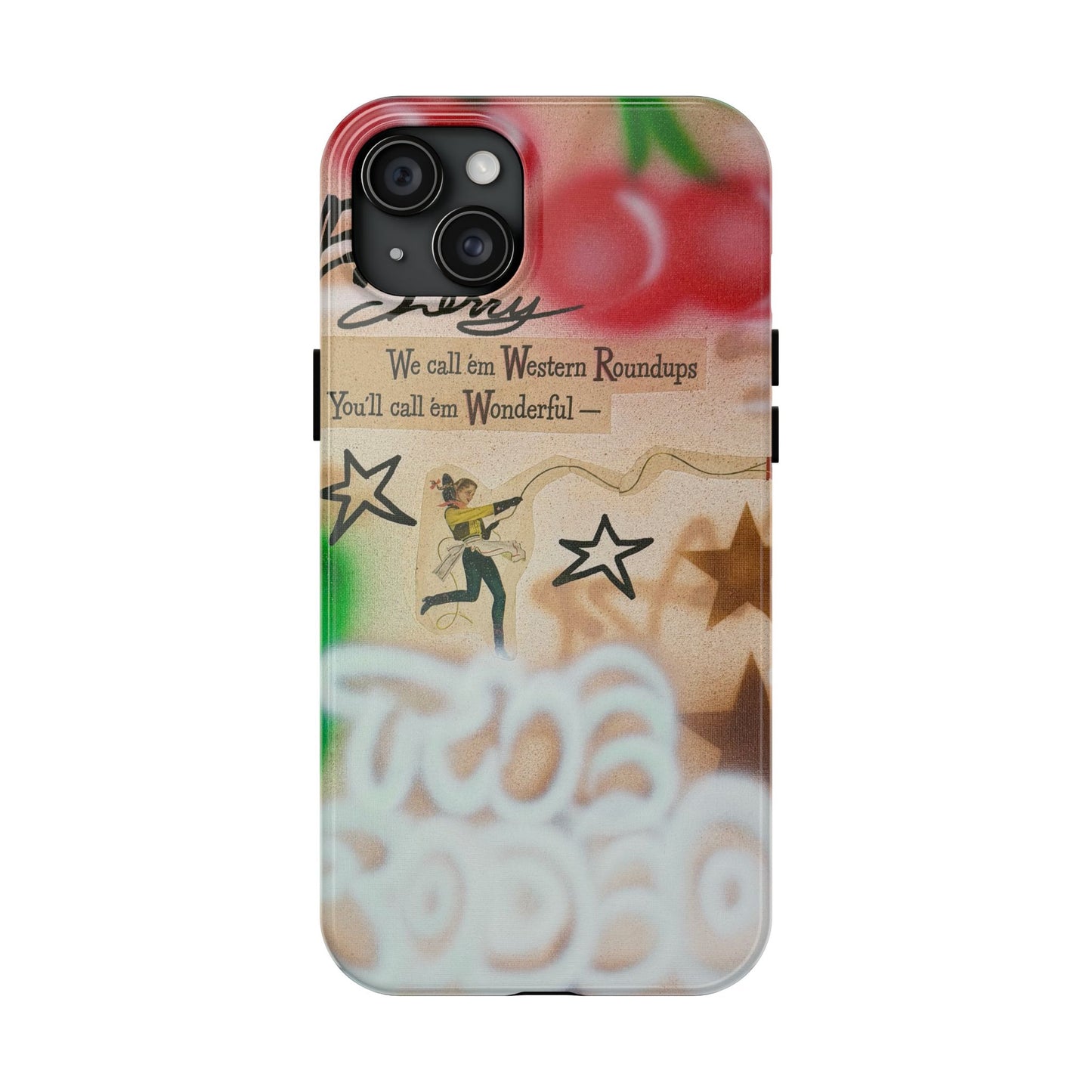 "the rodeo" airbrush iPhone case