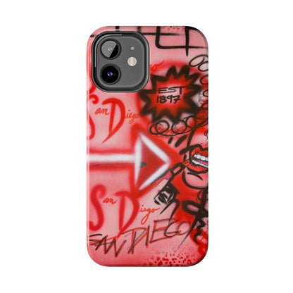 "san diego" airbrush iPhone case
