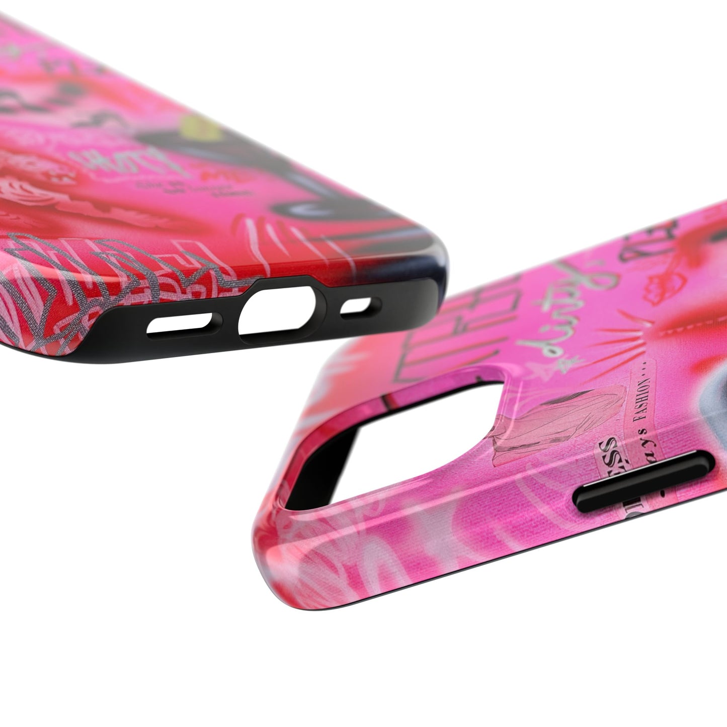 "extra dirty, plz!" airbrush iPhone case