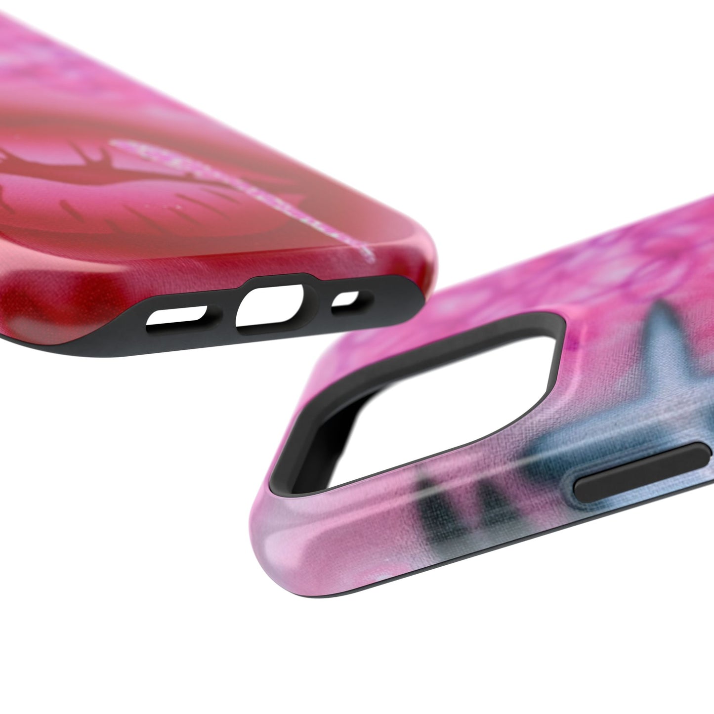 MagSafe limited edition "glitter aura" airbrush iPhone case