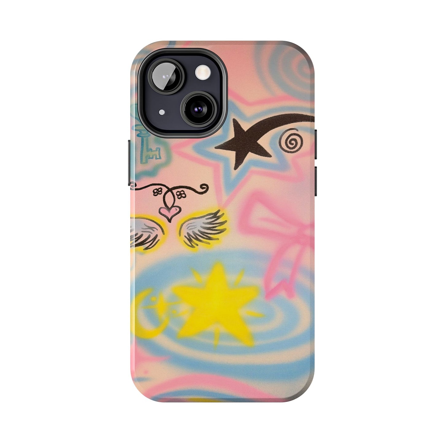"star energy" airbrush iPhone case