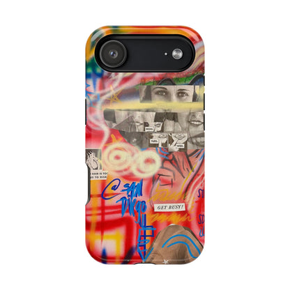 MagSafe Limited Edition "Get Busy" Airbrush iPhone Hülle