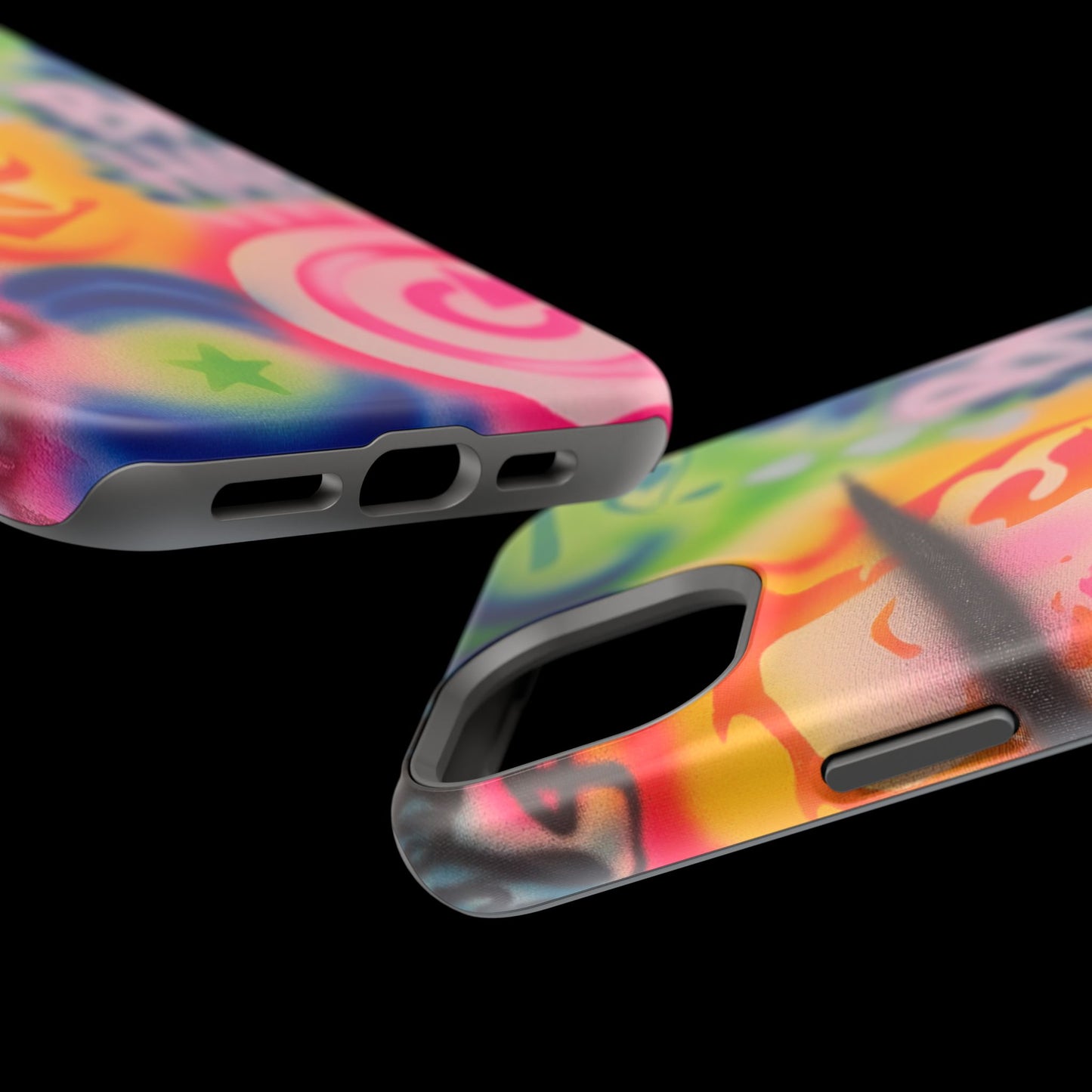 MagSafe „schlechte Angewohnheiten“ Airbrush iPhone Hülle