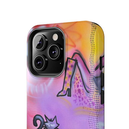 x maya cain airbrush iPhone case