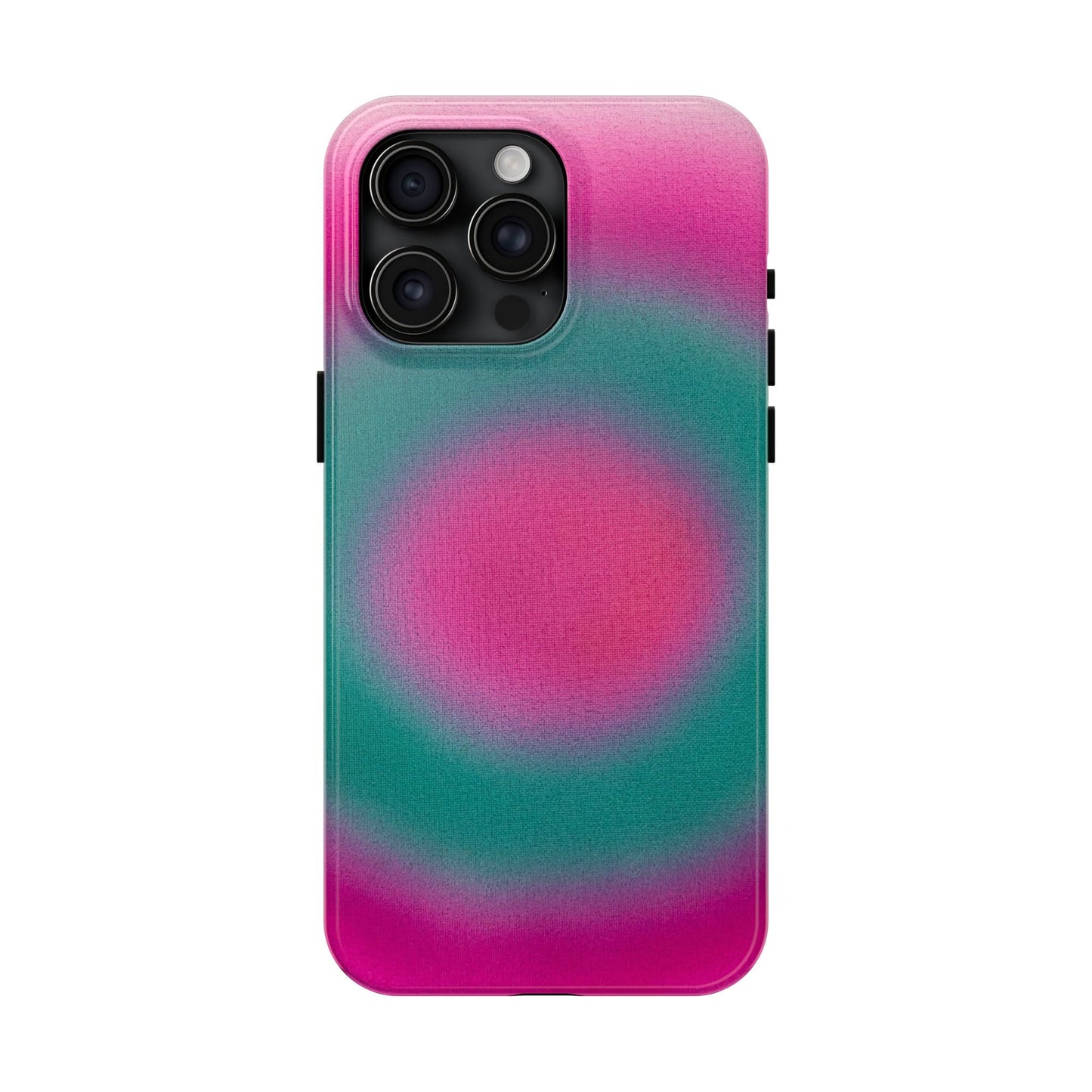 "watermelon swirl" aura airbrush iPhone case