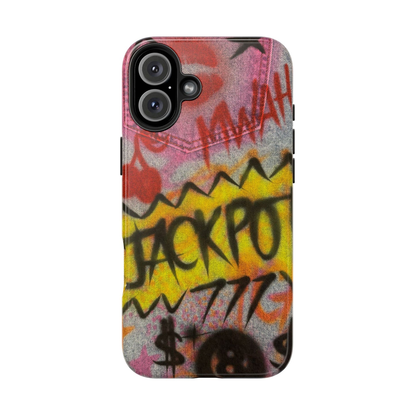 "jackpot!" airbrush iPhone case