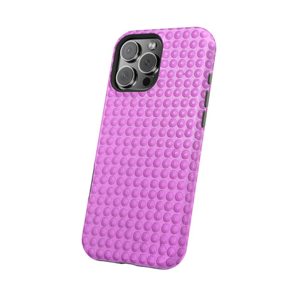 MagSafe "pink studs" airbrush iPhone case