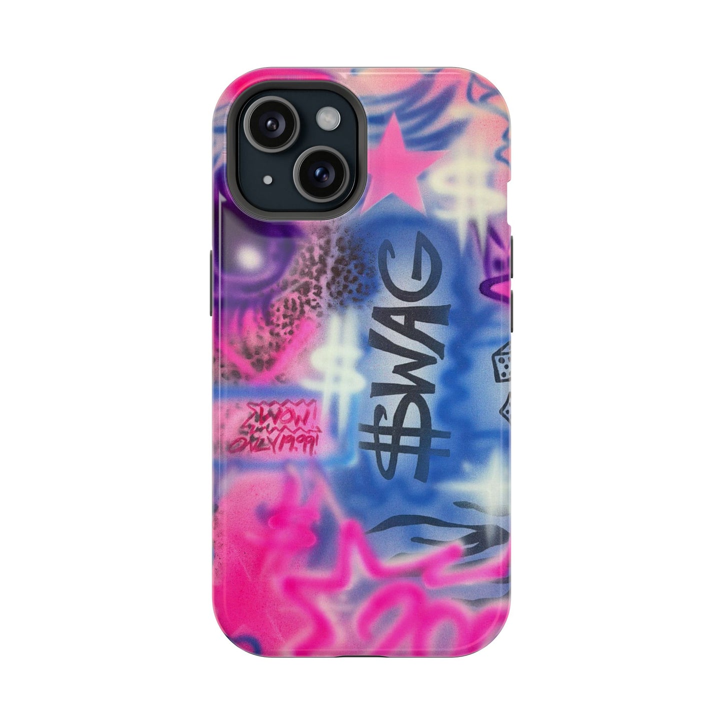 MagSafe "$wag" airbrush iPhone case