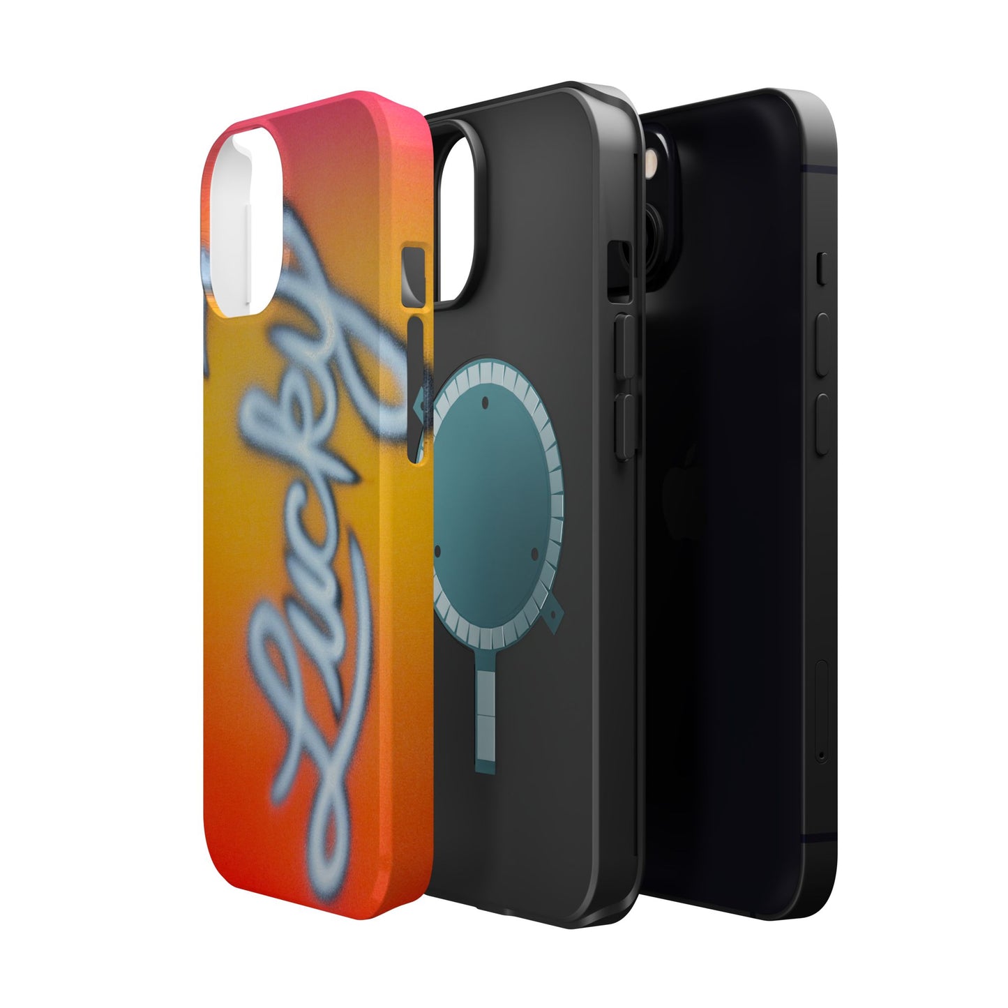 MagSafe "lucky" airbrush iPhone case