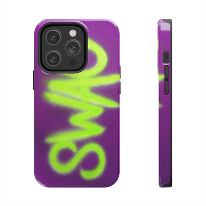"swag pt. 2" airbrush iPhone case