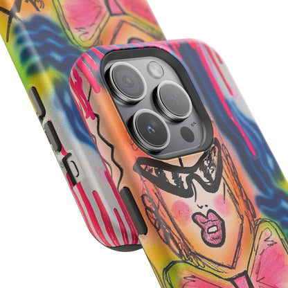 MagSafe „Kontakt unbekannt“ Airbrush iPhone Hülle