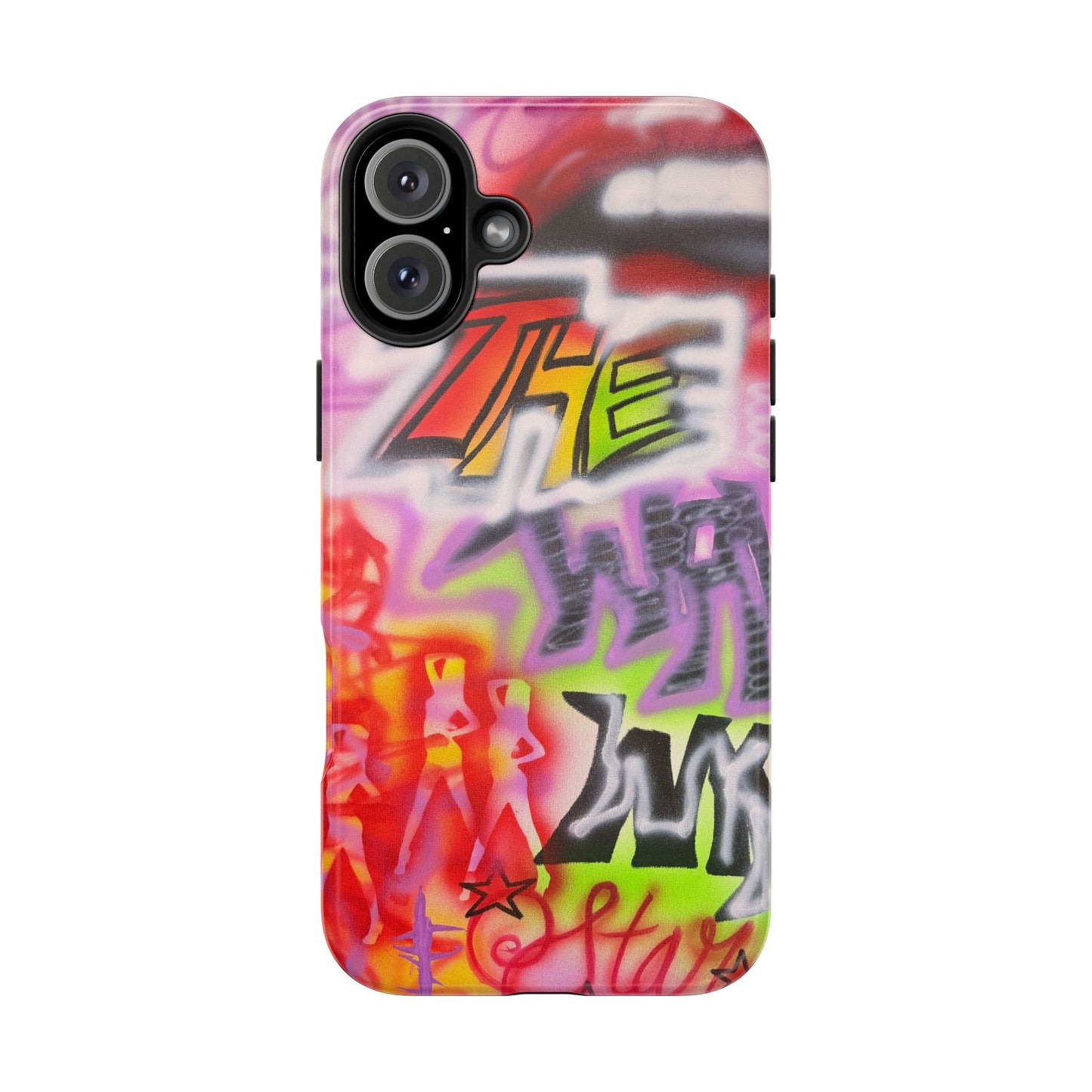 "wynwood gold" airbrush iPhone case