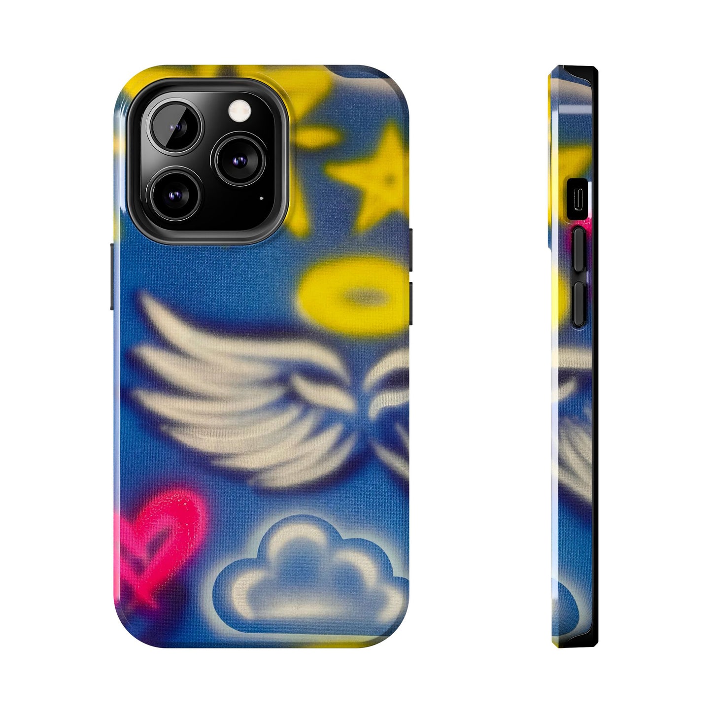 "celestial halo" airbrush iPhone case