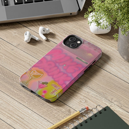 "mixed drinks" airbrush iPhone case