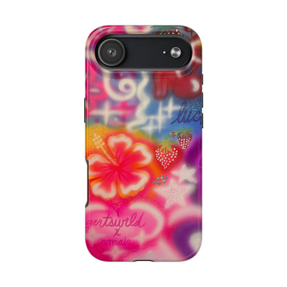 "luck and luv" airbrush iPhone case