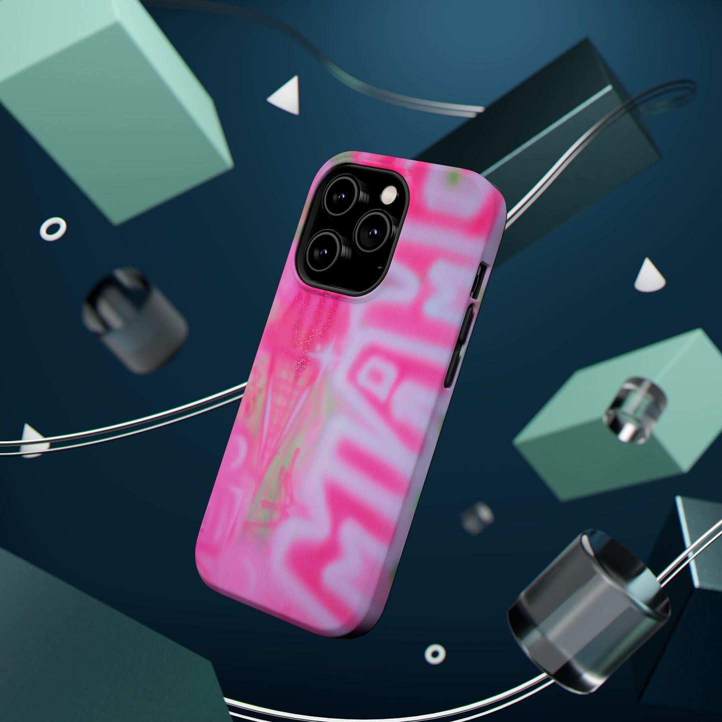 MagSafe "sunset sorbet" airbrush iPhone case