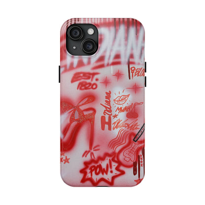 "indiana university" airbrush iPhone case