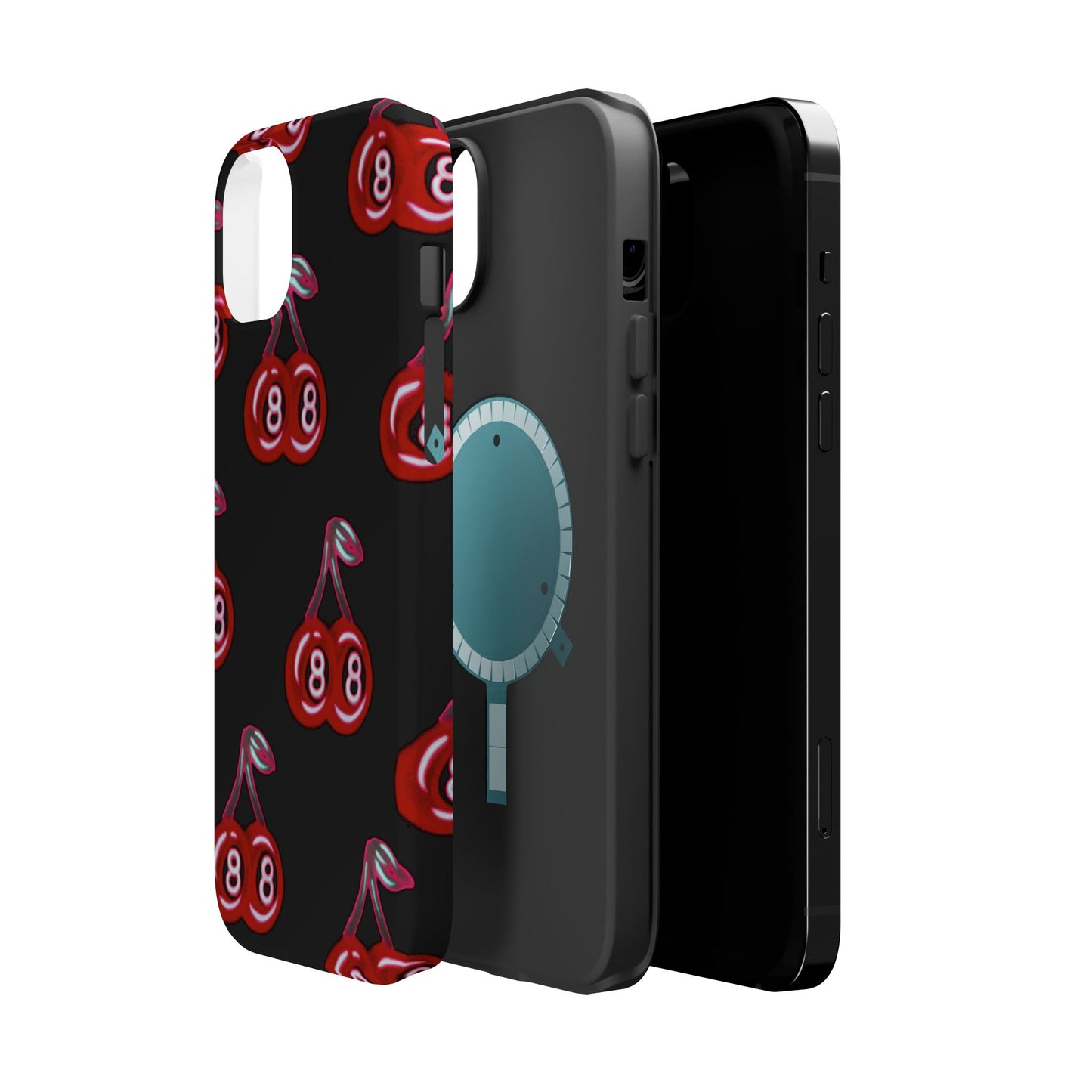 MagSafe „Cami Cherry“ Airbrush iPhone-Hülle