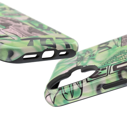 MagSafe "lust over luck" airbrush iPhone case