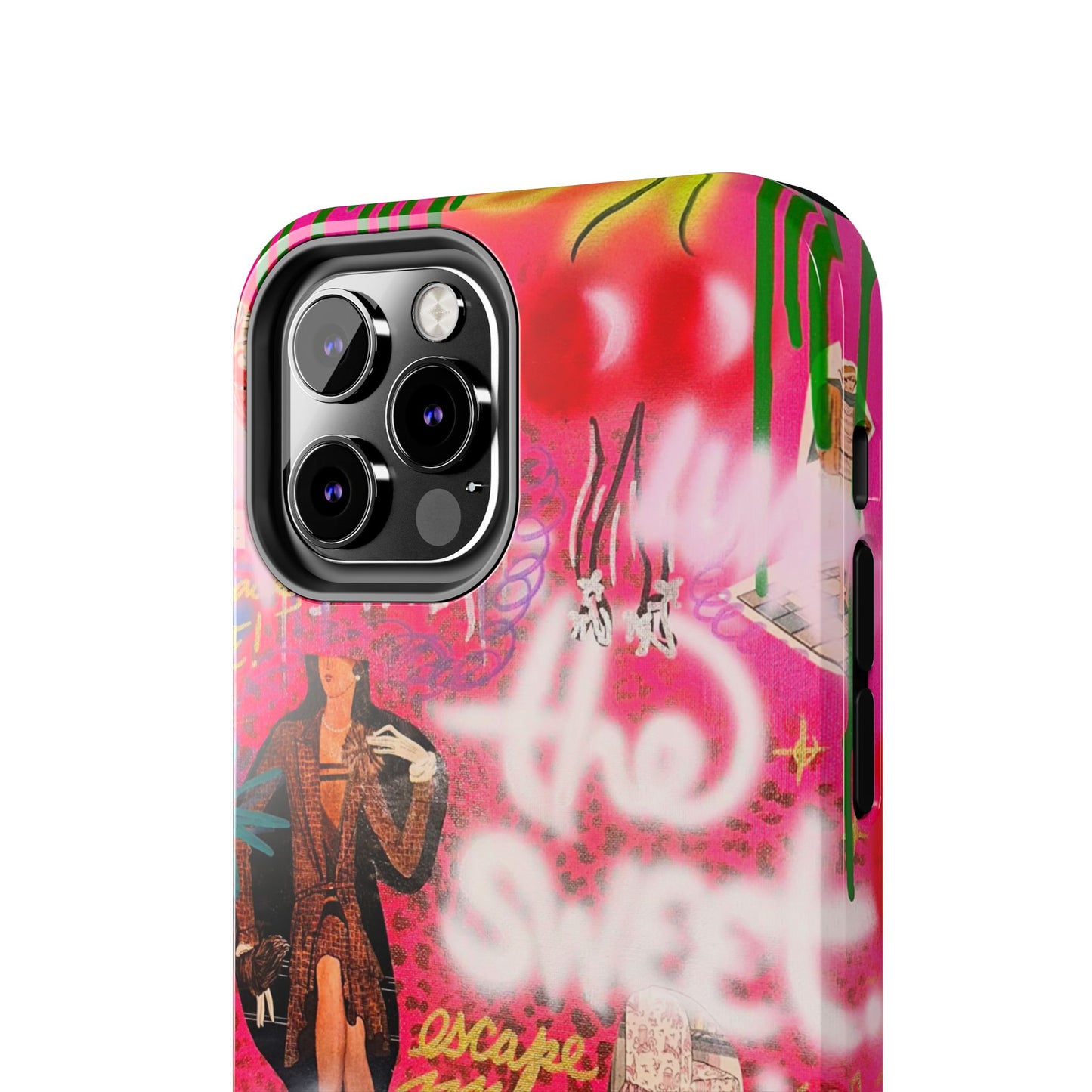 "sweet escape" airbrush iPhone case