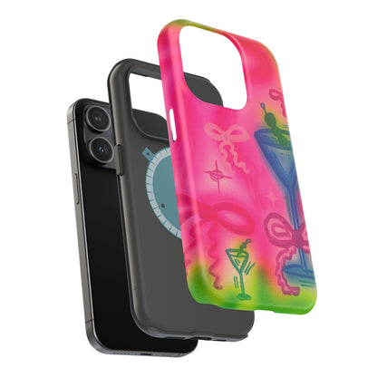 MagSafe „Bow Martini“ Airbrush-iPhone-Hülle