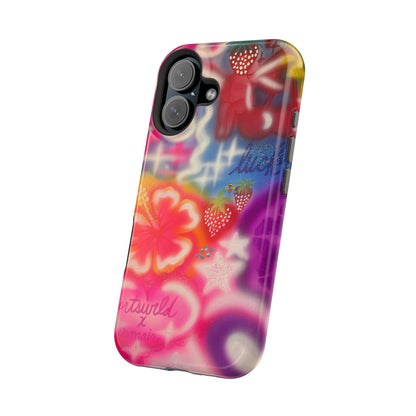 MagSafe „luck & luv“ Airbrush iPhone-Hülle