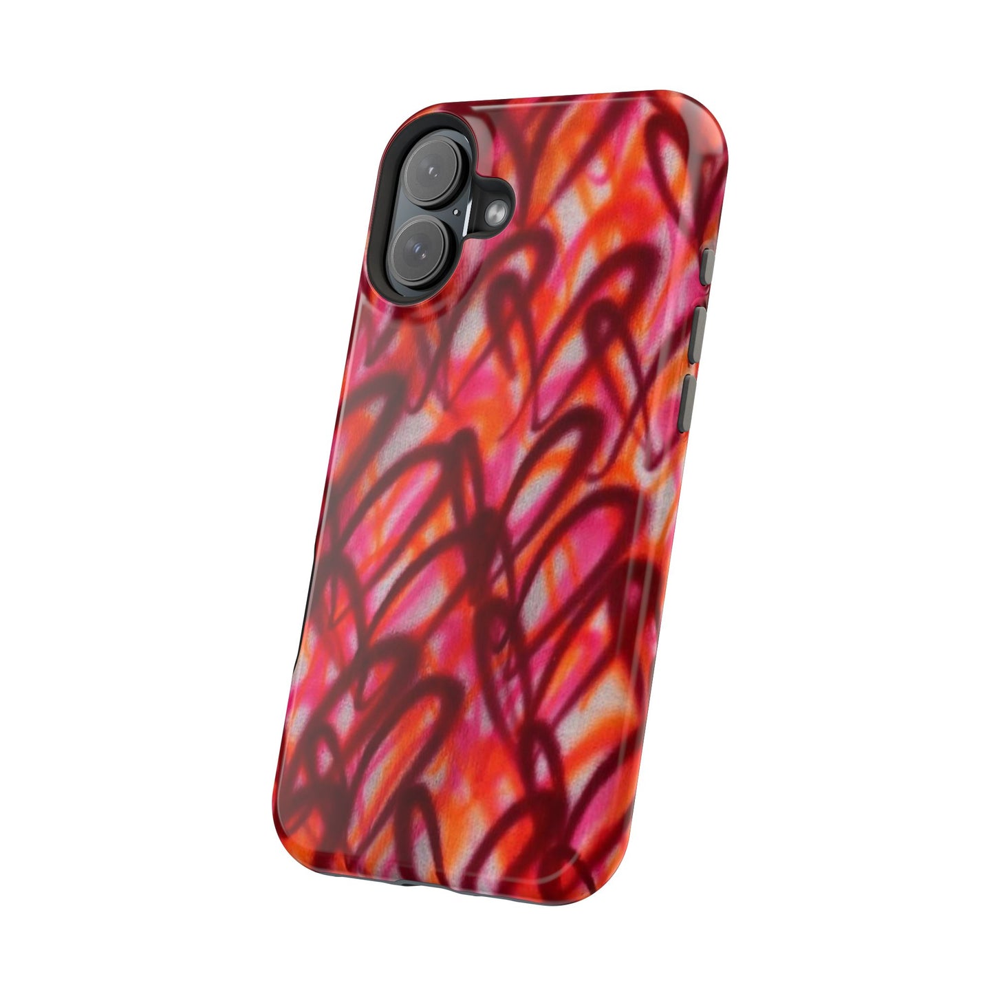 MagSafe „Graffiti Love“ Airbrush iPhone Hülle