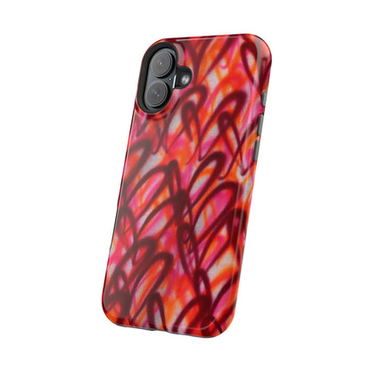 MagSafe „Graffiti Love“ Airbrush iPhone Hülle
