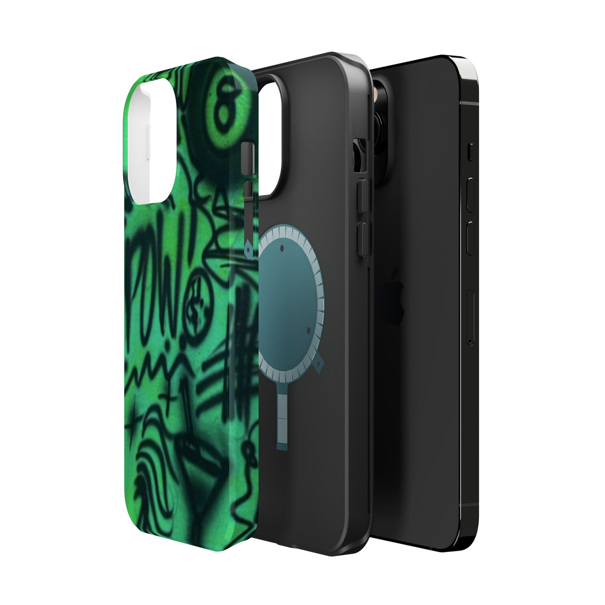 MagSafe "POW!" airbrush iPhone case