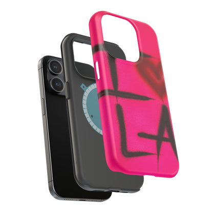 MagSafe „I ❤️ LA“ Airbrush iPhone-Hülle