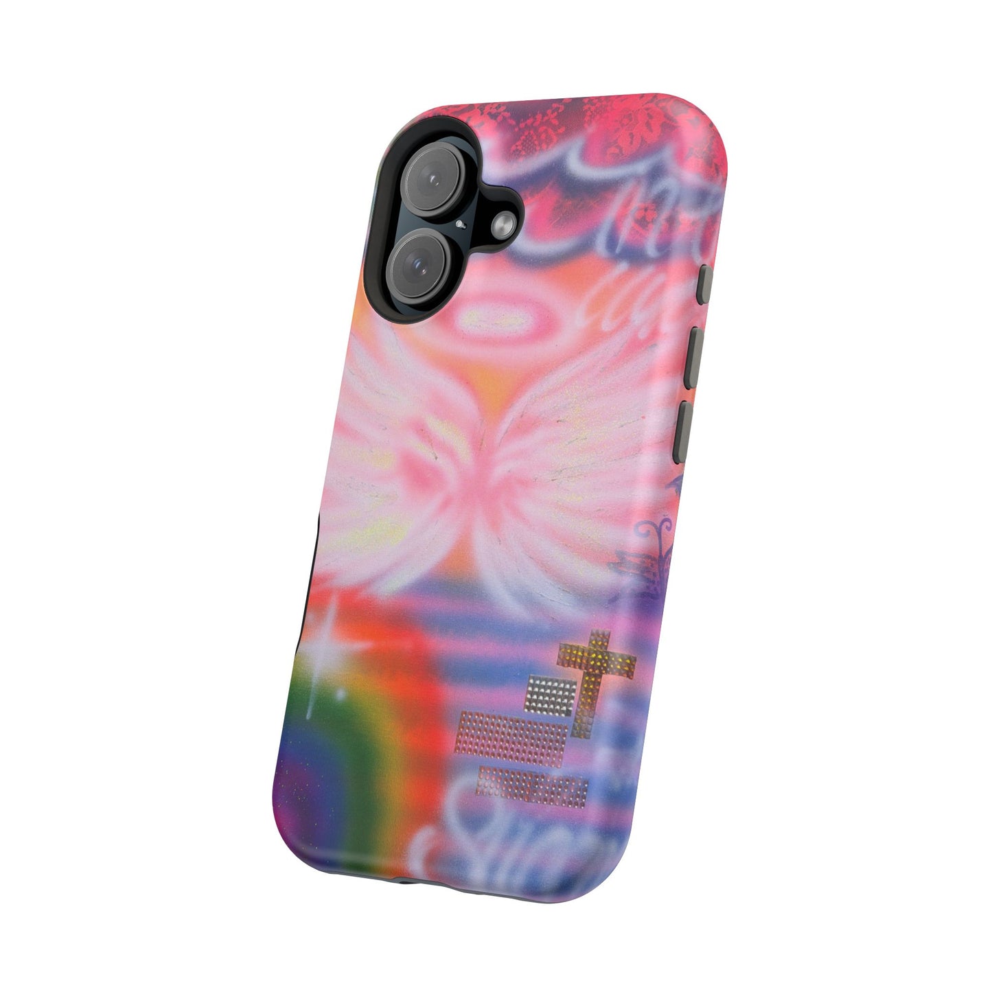 MagSafe "summer bliss" airbrush iPhone case