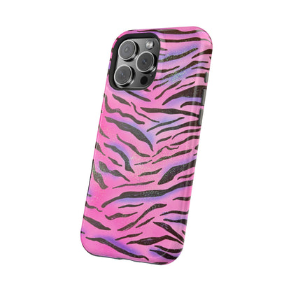 MagSafe "glitter zebra" airbrush iPhone case