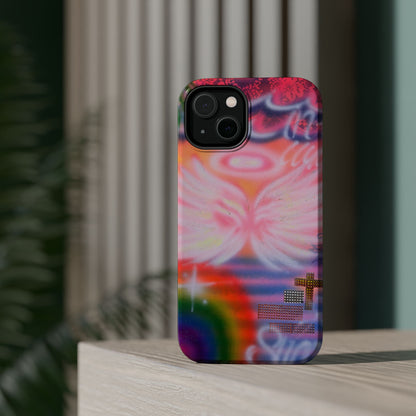 MagSafe "summer bliss" airbrush iPhone case