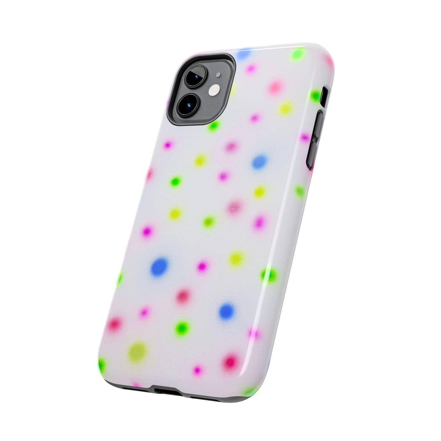 "birthday cake polka dot" airbrush iPhone case