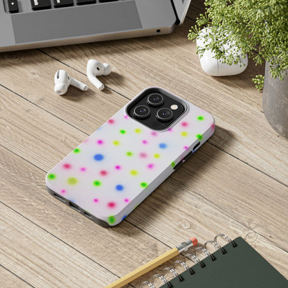 "birthday cake polka dot" airbrush iPhone case