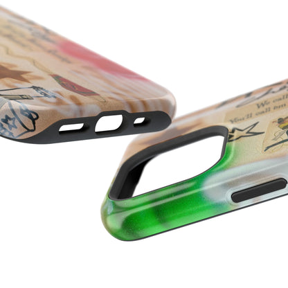 MagSafe "very cherry" airbrush iPhone case