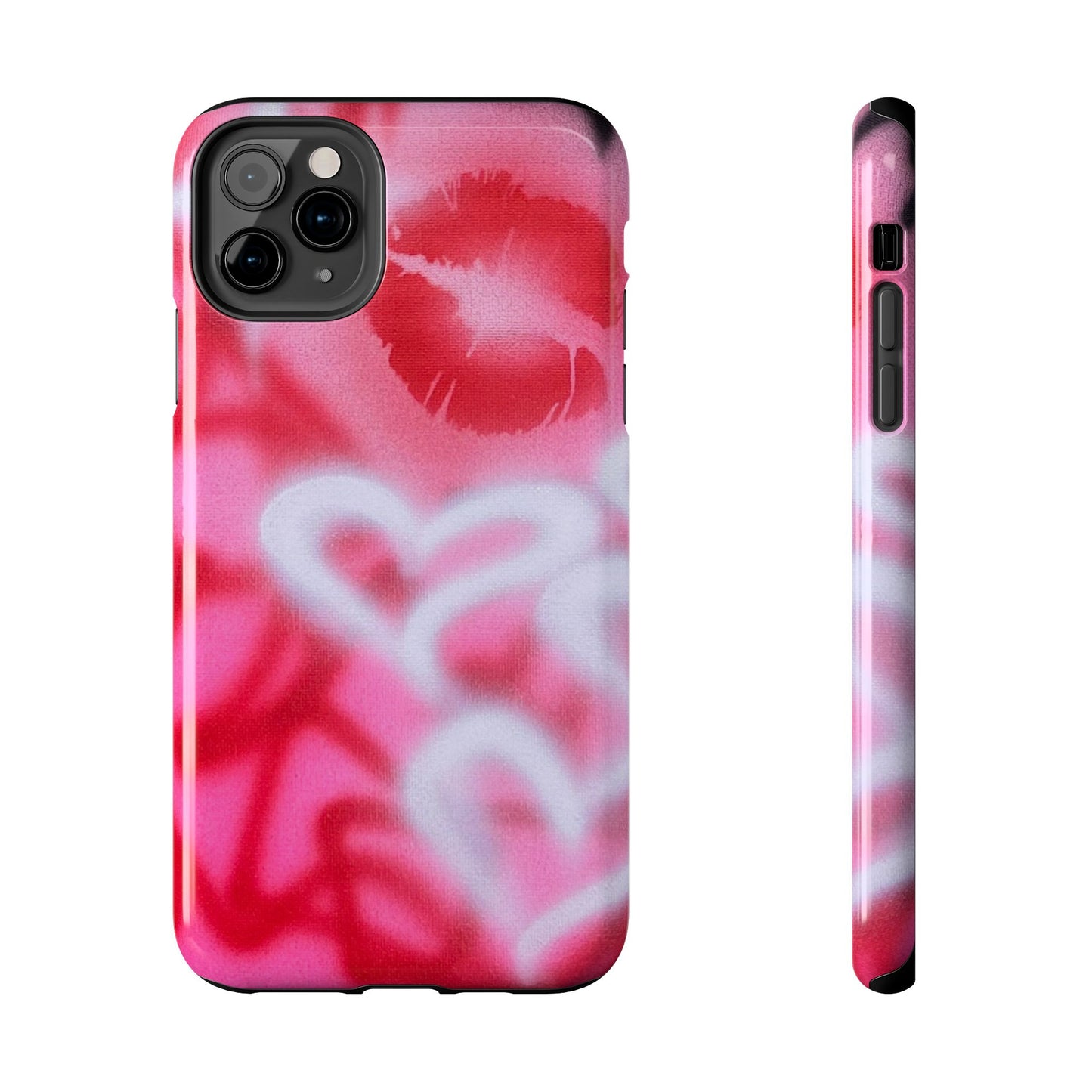 "romantic rush" airbrush iPhone case
