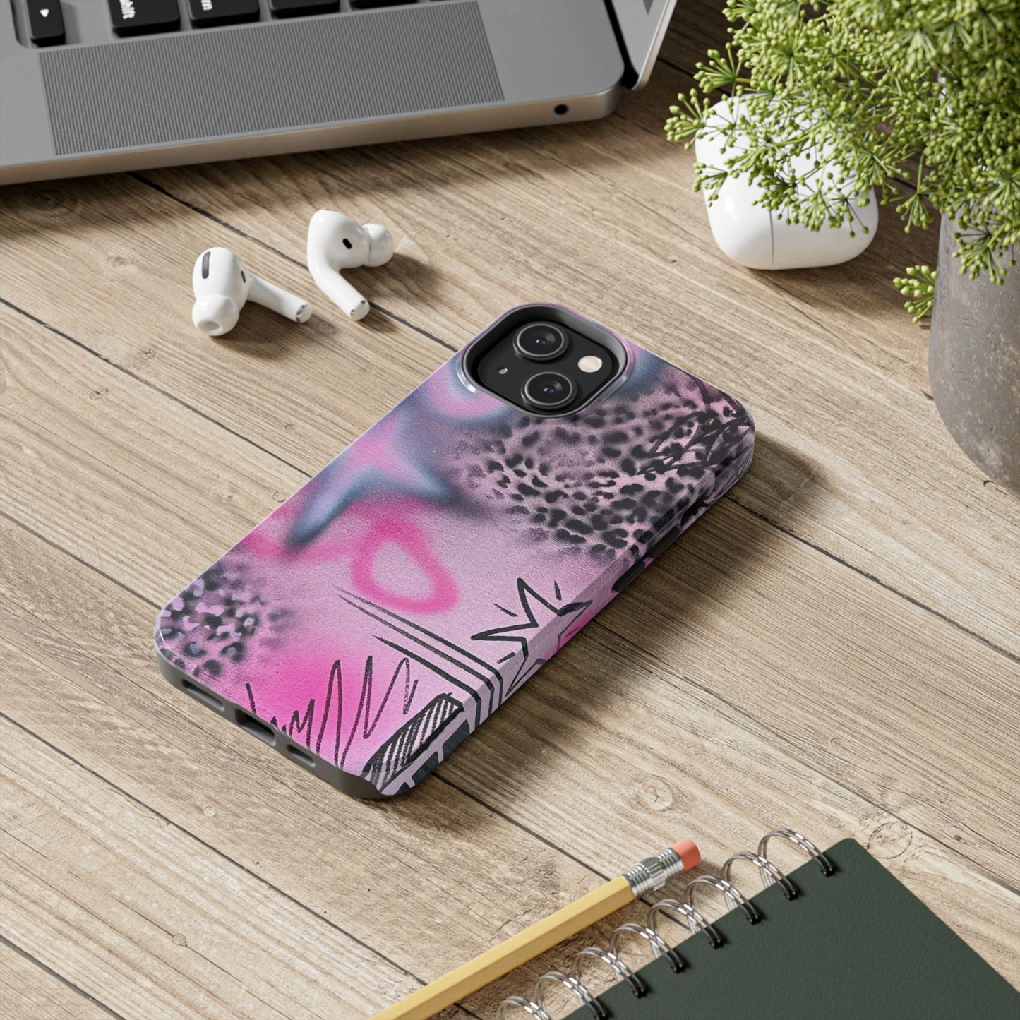 "onyx cheetah" airbrush iPhone case