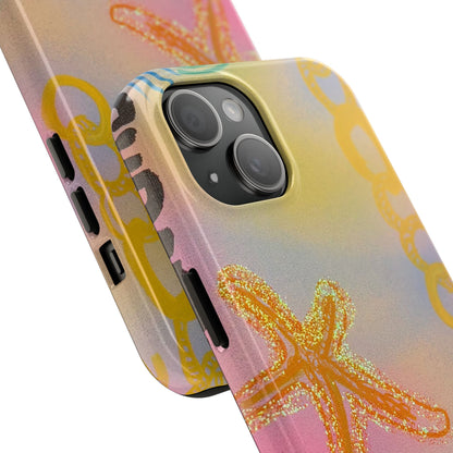 "sweet starfish" airbrush iPhone case