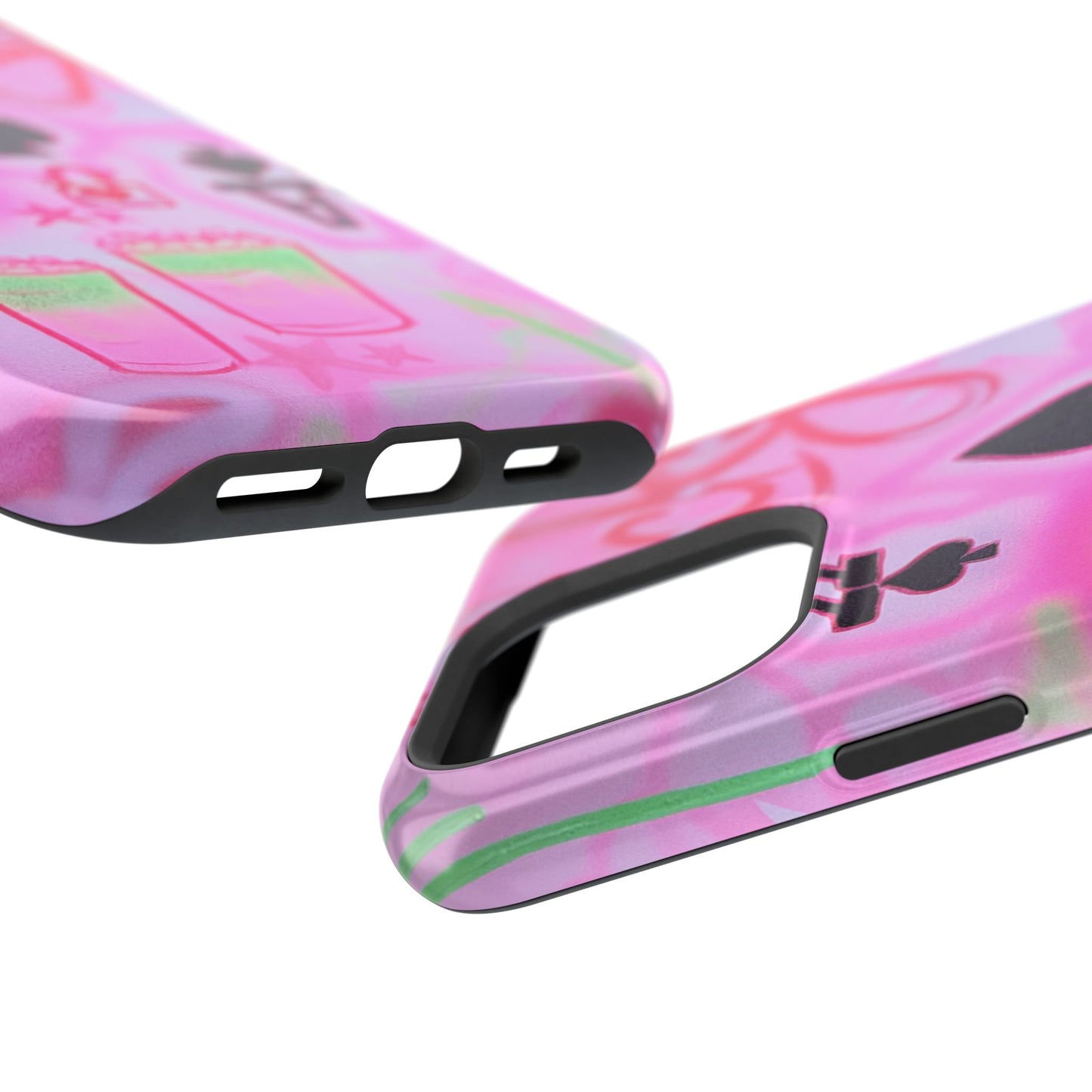MagSafe "lucky ace" airbrush iPhone case
