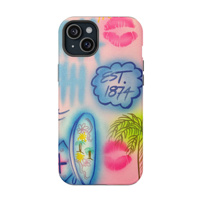 MagSafe „in the wave“ Airbrush iPhone Hülle