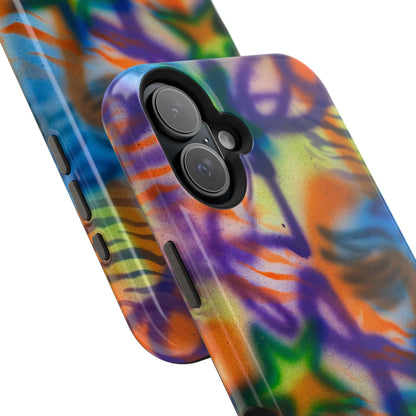 MagSafe "streetwear angel" airbrush iPhone case