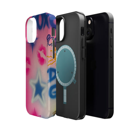 MagSafe "star symbol" airbrush iPhone case