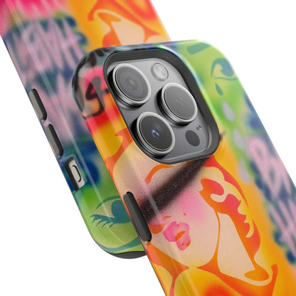 MagSafe „schlechte Angewohnheiten“ Airbrush iPhone Hülle