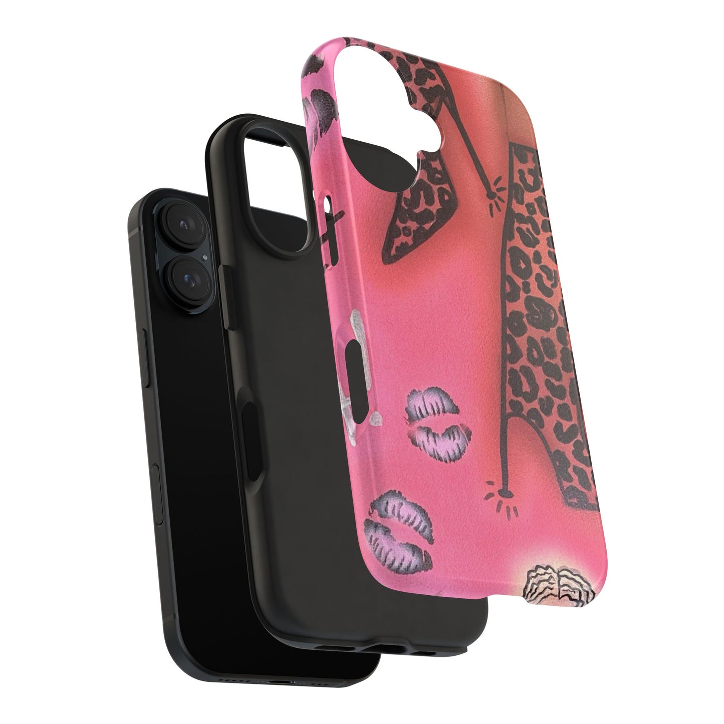 "cheetah boots" airbrush iPhone case