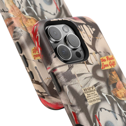 MagSafe "real love" airbrush iPhone case