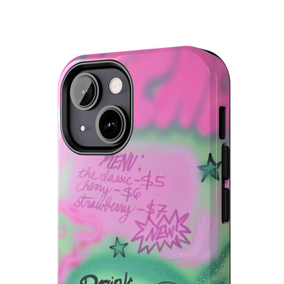 "matcha!" airbrush iPhone case