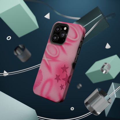 MagSafe "perfectly pink" airbrush iPhone case