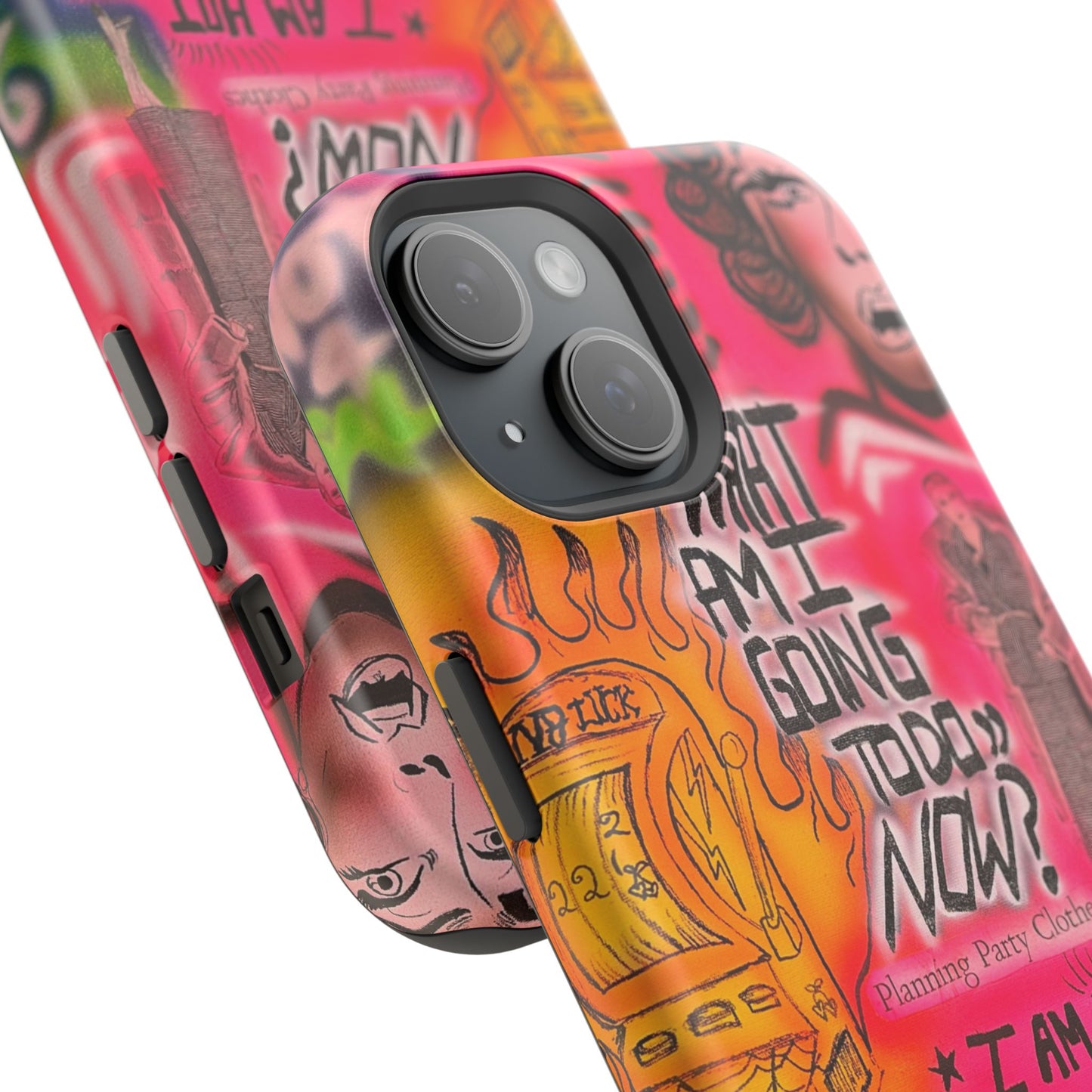 MagSafe „Pech gehabt“ Airbrush iPhone-Hülle